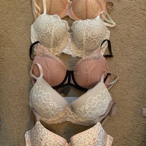 32d bras: Victoria Secret & Aerie brand